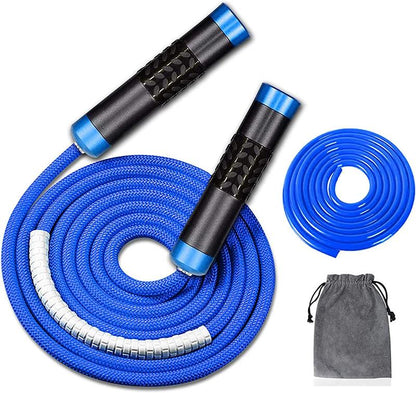 【Redify 】Weighted Jump Rope for Workout Fitness(1Lb), for MMA Boxing Weight-Loss