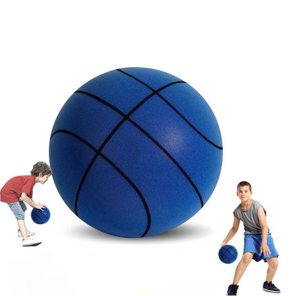 Professional Training Basketball, 1 Count Ball Sports Equipment Silent Basketball, Basketball Accessories, PU Exercising Basketball for Indoor Outdoor Use, Hoops, Ballislife, Playoffs