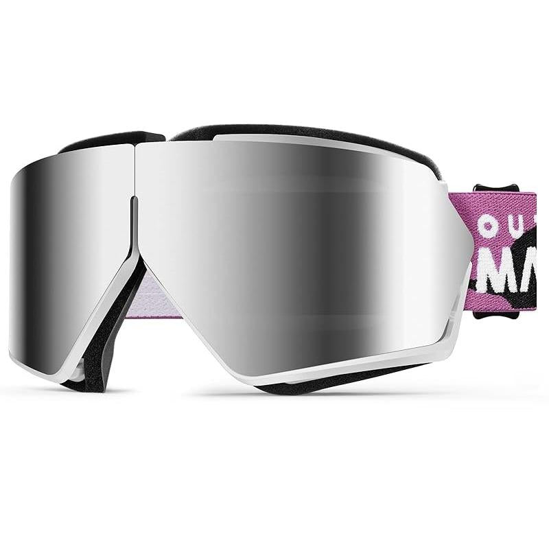 Outdoormaster Seagull Ski Goggles, Foldable Snow Snowboard Goggles