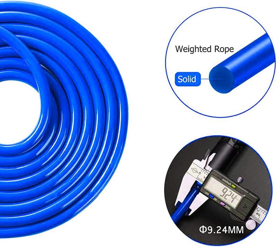 【Redify 】Weighted Jump Rope for Workout Fitness(1Lb), for MMA Boxing Weight-Loss