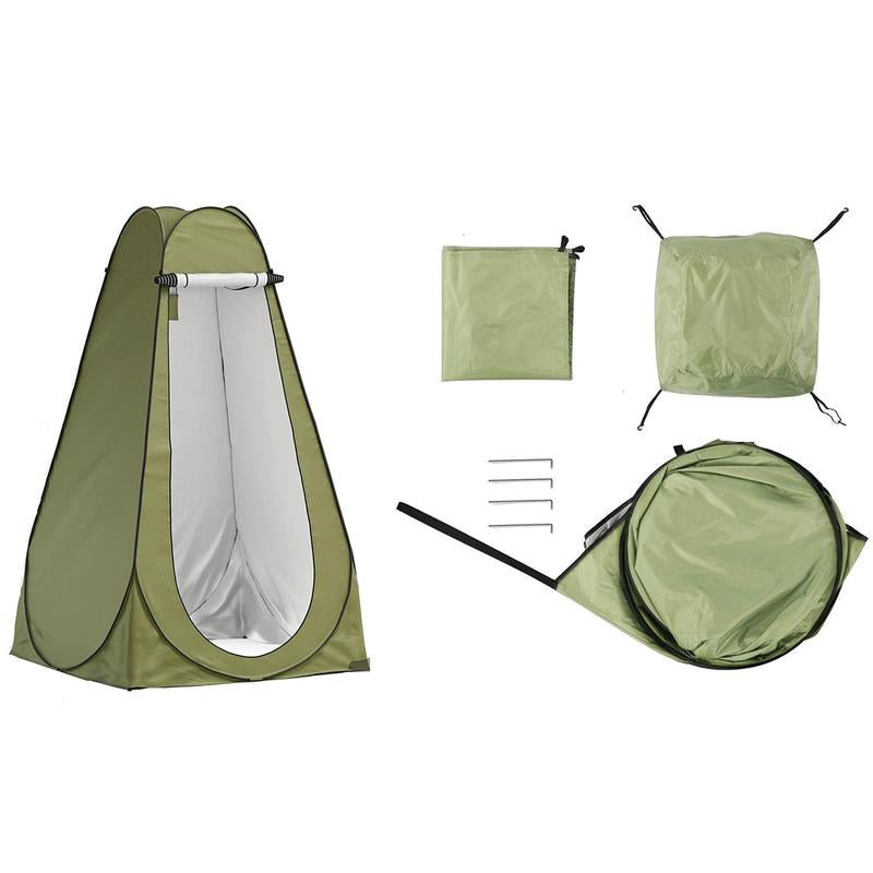 Waterproof Portable Privacy Pop up Tent with Convenient Carrying Bag for Outdoor Camping Fishing Beach Shower Toilet Changing Room