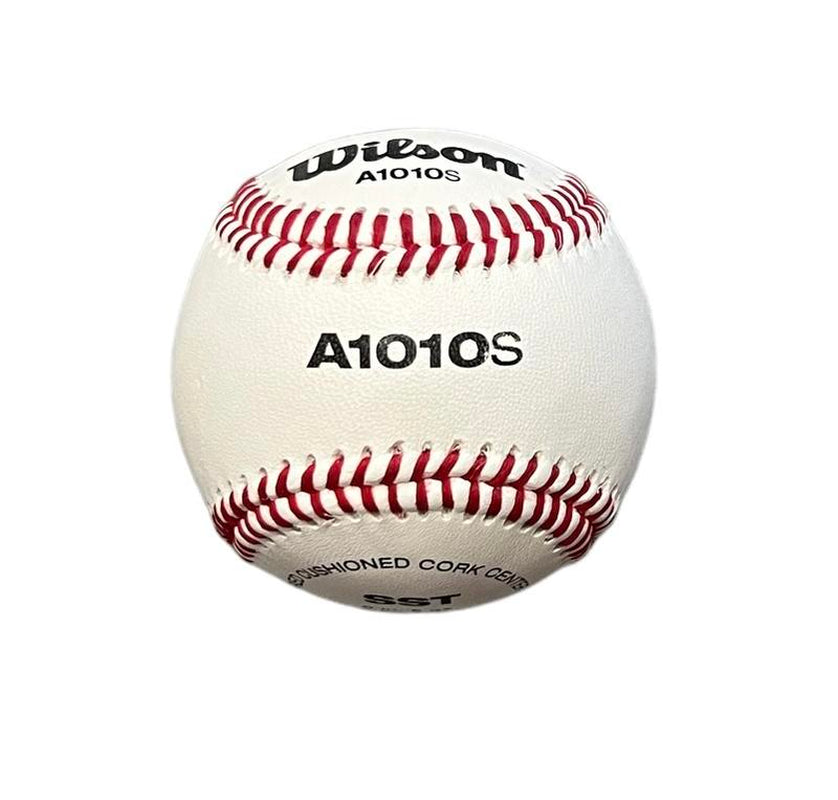 Wilson 9" A1010S Official High School Leather Blem Baseballs -- 1 DZ