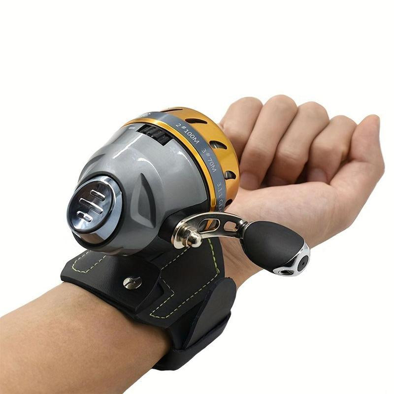 Fishing Reel Wristband, Adjustable Fishing Reel Wristband, Outdoor Fishing Accessories for Men & Women