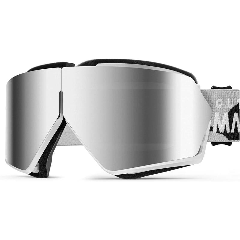 Outdoormaster Seagull Ski Goggles, Foldable Snow Snowboard Goggles