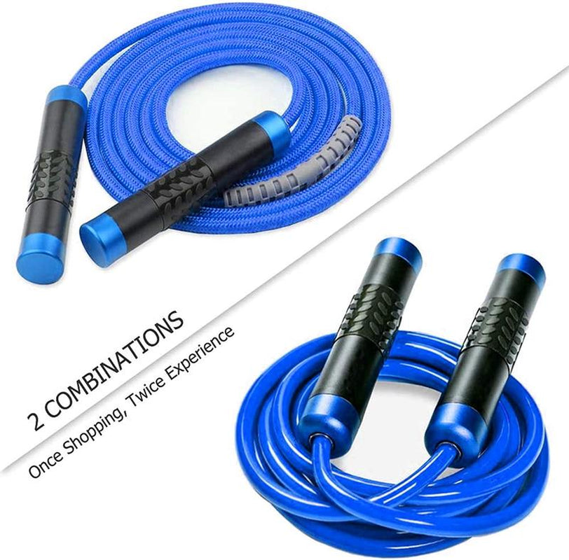 【Redify 】Weighted Jump Rope for Workout Fitness(1Lb), for MMA Boxing Weight-Loss